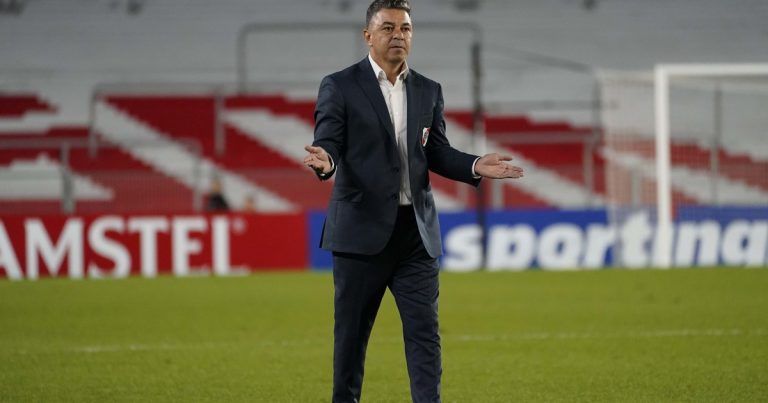 Gallardo tras el 0-0 con Barcelona: "No me voy a dejar contagiar por la negatividad" :: Olé