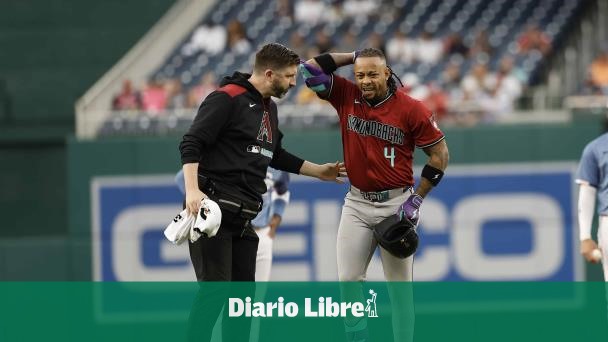 Ketel Marte abandona renqueando juego de Diamondbacks