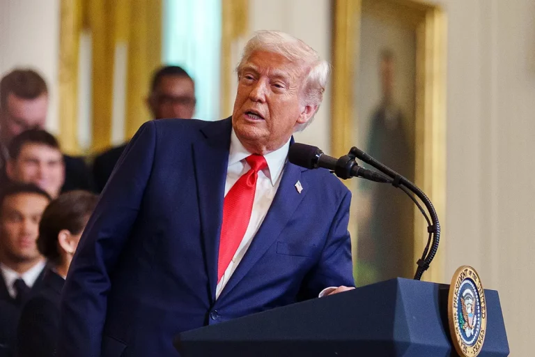 El presidente de EEUU, Donald Trump.
