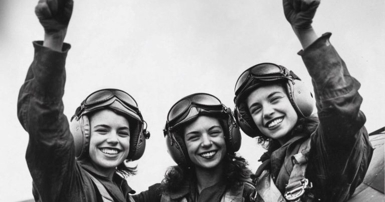 Las mujeres estadounidenses del Servicio Aéreo Femenino (WASP)