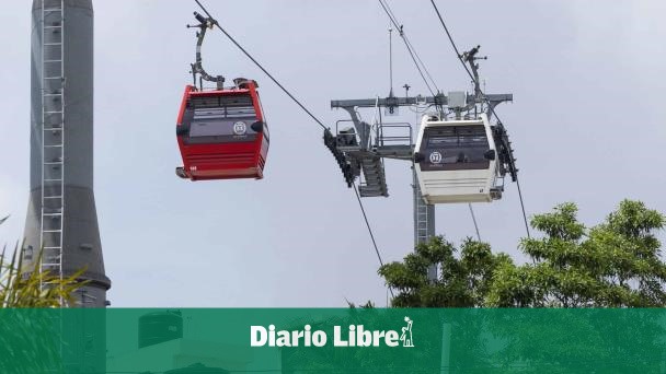 Línea 1 del Teleférico de Santo Domingo, cerrado a partir del sábado