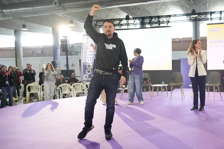 Podemos se lanza a por dos millones de votos de Sumar con el nuevo 'No a la guerra'