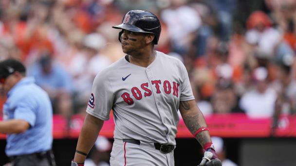 Rafael Devers: "Quizás estoy pensando demasiado en el plato"