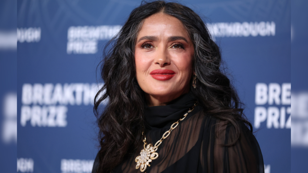Salma Hayek es la reina del maximalismo en la gala de los Breakthrough Prize 2025