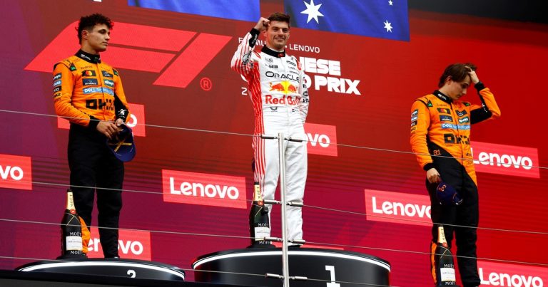 Verstappen corre más que el Red Bull :: Olé