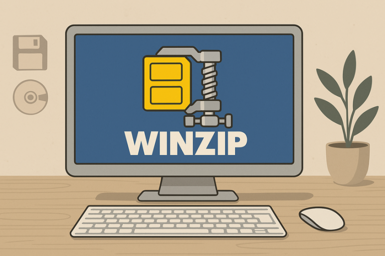 así era WinZIP en sus años dorados