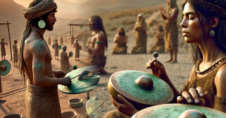 descubren unos platillos (címbalos) de hace 4.000 años que podrían cambiar lo que sabemos sobre la música y los rituales en la Prehistoria