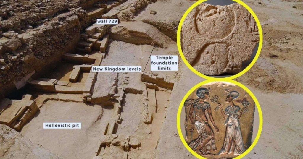 una antigua ciudad perdida de hace 3.400 años, con una jarra grabada con el nombre de la hija de Nefertiti y huellas de la familia de Tutankamón