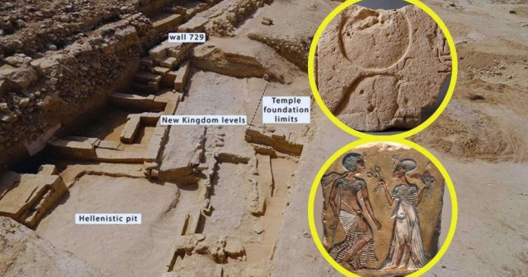 una antigua ciudad perdida de hace 3.400 años, con una jarra grabada con el nombre de la hija de Nefertiti y huellas de la familia de Tutankamón
